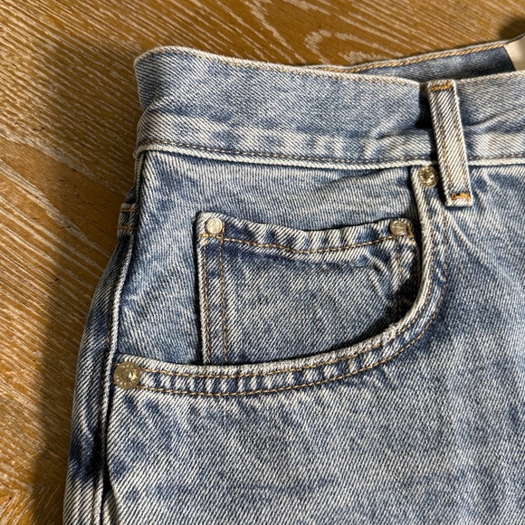 ANINE BING Heath Summer Blue Denim Short 29 - Picture 8 of 13